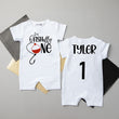 Load image into Gallery viewer, Shorts "Ofishally One" Slim Fit 1st Birthday Romper