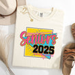 Load image into Gallery viewer, Class of 2025 90's Style Senior T-Shirt.