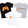 Load image into Gallery viewer, Pumpkin Video Game Halloween-Themed T-shirt/Bodysuit