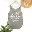 Load image into Gallery viewer, "SICKER THAN YOUR AVERAGE MAMA" 1st  Birthday Custom Adult Tank Top