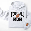 Load image into Gallery viewer, Football Personalized Hoodie Sweatshirt for Mom, Dad or Family Supporters