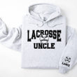 Load image into Gallery viewer, Lacrosse Personalized Hoodie Sweatshirt for Mom, Dad or Family Supporters