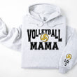 Load image into Gallery viewer, Volleyball Personalized Hoodie Sweatshirt for Mom, Dad or Family Supporters