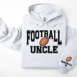 Load image into Gallery viewer, Football Personalized Hoodie Sweatshirt for Mom, Dad or Family Supporters