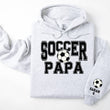 Load image into Gallery viewer, Soccer Personalized Hoodie Sweatshirt for Mom, Dad or Family Supporters