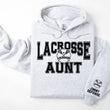 Load image into Gallery viewer, Lacrosse Personalized Hoodie Sweatshirt for Mom, Dad or Family Supporters