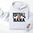 Load image into Gallery viewer, Football Personalized Hoodie Sweatshirt for Mom, Dad or Family Supporters