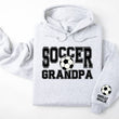 Load image into Gallery viewer, Soccer Personalized Hoodie Sweatshirt for Mom, Dad or Family Supporters