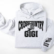 Load image into Gallery viewer, Cross Country Personalized Hoodie Sweatshirt for Mom, Dad or Family Supporters