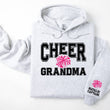Load image into Gallery viewer, Cheer Personalized Hoodie Sweatshirt for Mom, Dad or Family Supporters