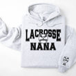 Load image into Gallery viewer, Lacrosse Personalized Hoodie Sweatshirt for Mom, Dad or Family Supporters