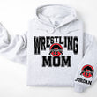Load image into Gallery viewer, Wrestling Personalized Hoodie Sweatshirt for Mom, Dad or Family Supporters