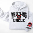 Load image into Gallery viewer, Wrestling Personalized Hoodie Sweatshirt for Mom, Dad or Family Supporters