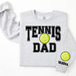 Load image into Gallery viewer, Tennis Personalized Sweatshirt for Mom, Dad or Family Supporters