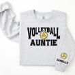 Load image into Gallery viewer, Volleyball Personalized Sweatshirt for Mom, Dad or Family Supporters