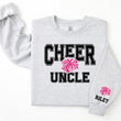 Load image into Gallery viewer, Cheer Personalized Sweatshirt for Mom, Dad or Family Supporters