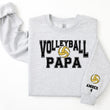 Load image into Gallery viewer, Volleyball Personalized Sweatshirt for Mom, Dad or Family Supporters