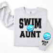 Load image into Gallery viewer, Swim Personalized Sweatshirt for Mom, Dad or Family Supporters