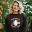 Load image into Gallery viewer, I Ghost People All Year Round Adult Halloween Sweatshirt