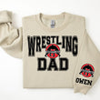 Load image into Gallery viewer, Wrestling Personalized Sweatshirt for Mom, Dad or Family Supporters