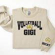 Load image into Gallery viewer, Volleyball Personalized Sweatshirt for Mom, Dad or Family Supporters