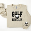 Load image into Gallery viewer, Golf Personalized Sweatshirt for Mom, Dad or Family Supporters