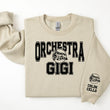 Load image into Gallery viewer, Orchestra Personalized Sweatshirt for Mom, Dad or Family Supporters