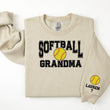 Load image into Gallery viewer, Softball Personalized Sweatshirt for Mom, Dad or Family Supporters