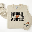 Load image into Gallery viewer, Football Personalized Sweatshirt for Mom, Dad or Family Supporters