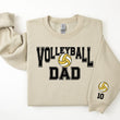 Load image into Gallery viewer, Volleyball Personalized Sweatshirt for Mom, Dad or Family Supporters