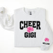 Load image into Gallery viewer, Cheer Personalized Sweatshirt for Mom, Dad or Family Supporters