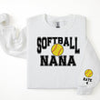 Load image into Gallery viewer, Softball Personalized Sweatshirt for Mom, Dad or Family Supporters