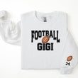 Load image into Gallery viewer, Football Personalized Sweatshirt for Mom, Dad or Family Supporters