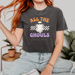 Load image into Gallery viewer, All The Ghouls Love Me Retro Adult Halloween T-shirt