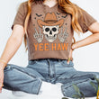 Load image into Gallery viewer, Yee Haw Retro Adult Halloween T-shirt