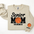 Load image into Gallery viewer, Senior Mom Personalized Basketball Sweatshirt