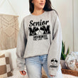 Load image into Gallery viewer, Senior Mom Personalized Color Guard Sweatshirt