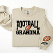 Load image into Gallery viewer, Football Personalized Sweatshirt for Mom, Dad or Family Supporters