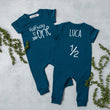 Load image into Gallery viewer, Halfway to One 1/2 Birthday Romper
