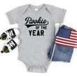 Load image into Gallery viewer, Rookie of the Year Personalized 1st Birthday Outfit