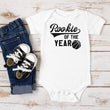 Load image into Gallery viewer, "Rookie of the Year" Basketball Personalized T-shirt or Bodysuit