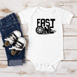 Load image into Gallery viewer, "Fast One" 1st Birthday Racing Theme T-shirt or Bodysuit