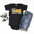 Load image into Gallery viewer, One Happy Dude Cowboy-themed Personalized 1st Birthday Outfit T-shirt/Bodysuit