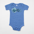 Load image into Gallery viewer, "One Snowflake" Personalized First Birthday Outfit T-shirt/Bodysuit