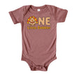 Load image into Gallery viewer, One Little Gobbler Fall-themed Personalized 1st Birthday T-shirt/Bodysuit