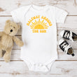 Load image into Gallery viewer, "Halfway Around the Sun" Personalized 1/2 Birthday Outfit T-shirt/Bodysuit