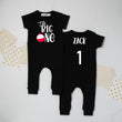 Load image into Gallery viewer, "The Big One" Bobber Slim Fit 1st Birthday Romper