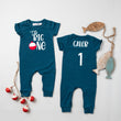 Load image into Gallery viewer, "The Big One" Bobber Slim Fit 1st Birthday Romper