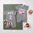 Load image into Gallery viewer, Shorts "Ofishally Two" Slim Fit 2nd Birthday Romper