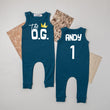 Load image into Gallery viewer, The OG Hip Hop Theme Slim Fit Sleeveless 1st Birthday Romper